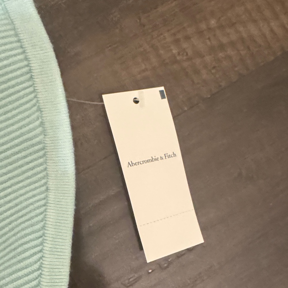 Abercrombie & Fitch Light Blue Ribbed Tube Top - Picture 3 of 5